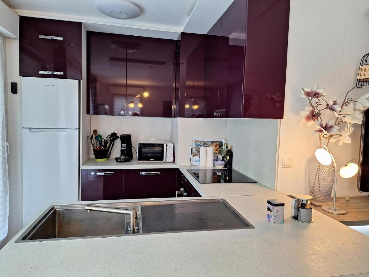 Charmant Appartement Residentiel Avec Terrasse, Jardin Privatif Et Piscine A Cannes Exteriér fotografie